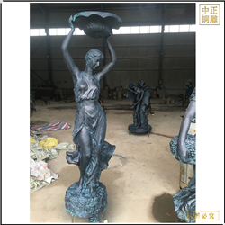 鑄銅關(guān)公 西方人物雕塑鑄造廠家
