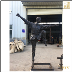 鑄銅關公 河北現代人物雕塑