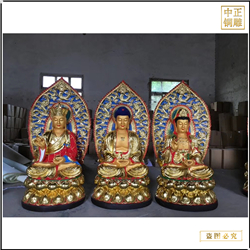 大型西方三圣制作 大型西方三圣制作