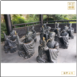 鑄銅關(guān)公 公園古人銅雕