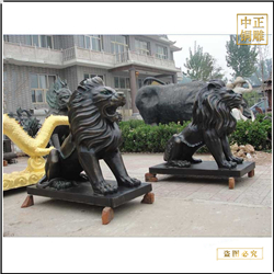 鑄銅關公 鑄銅獅子廠家