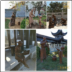 鑄銅關公 各種人物雕塑鑄造廠家