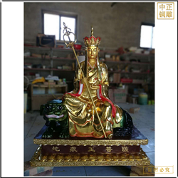 鑄銅關(guān)公 坐神獸地藏王銅佛像報(bào)價(jià)