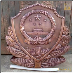 鑄銅關公 標志性銅浮雕