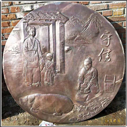 鑄銅關公 景觀人物銅浮雕