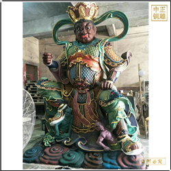 鑄銅關公 2米鑄銅四大天王制作廠