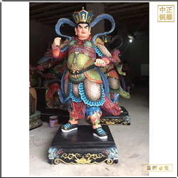 鑄銅關公 廟宇鑄銅四大天王制作廠