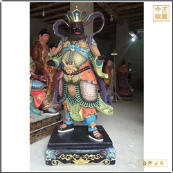 鑄銅關公 5米鑄銅四大天王制作廠