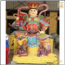 鑄銅關公 大小型鑄銅四大天王像