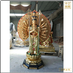 鑄銅關公 供應千手觀音菩薩銅像