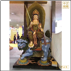 定做文殊普賢雕塑廠家 定做文殊普賢雕塑廠家