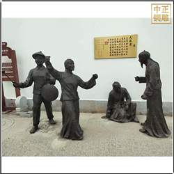 鑄銅關公 各種古代人物雕塑定制