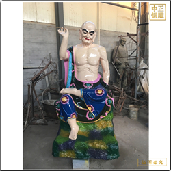 鑄銅關公 定制十八羅漢銅像供應