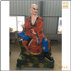 寺廟銅十八羅漢雕塑 寺廟銅十八羅漢雕塑