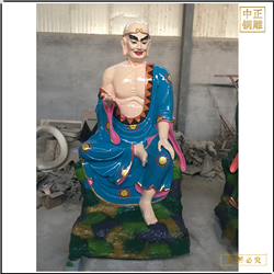 鑄銅關公 寺廟十八羅漢銅雕像鑄造