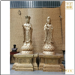 鑄銅關公 站像銅佛像鑄造