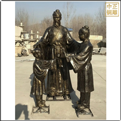 鑄銅關公 孔融讓梨銅雕塑