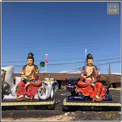 鑄銅關公 生產大型文殊普賢銅佛像