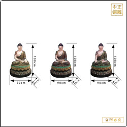 大型釋迦牟尼佛銅佛像 大型釋迦牟尼佛銅佛像