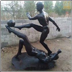 鑄銅關公 運動人物雕塑