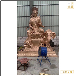 鑄銅關公 大型文殊普賢銅像鑄造廠