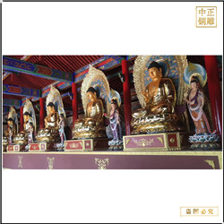 鑄銅關(guān)公 寺廟釋迦牟尼佛像雕塑