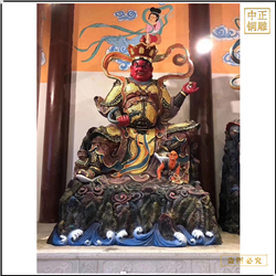 鑄銅關(guān)公 鑄銅四大天王佛像廠家