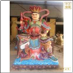 鑄銅關(guān)公 寺廟四大天王佛像雕刻
