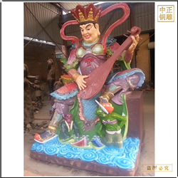 鑄銅關(guān)公 銅雕四大天王佛像供應(yīng)商