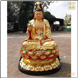 鑄銅關(guān)公 鑄銅觀音菩薩批發(fā)