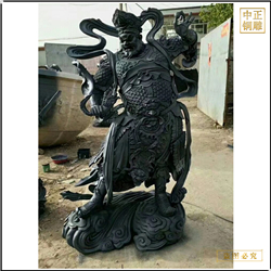 鑄銅關(guān)公 站像四大天王佛像
