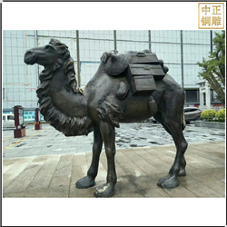 沙漠駱駝動(dòng)物雕塑制作 沙漠駱駝動(dòng)物雕塑制作