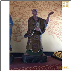 鑄銅關(guān)公 寺廟十八羅漢佛像制作
