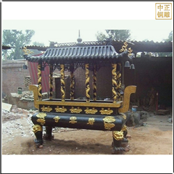 銅香爐雕塑定制 銅香爐雕塑定制