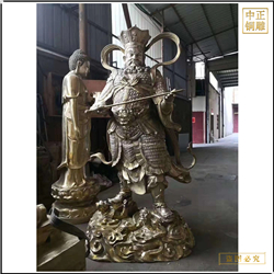 多種造型鑄銅四大天王佛像定做 多種造型鑄銅四大天王佛像定做