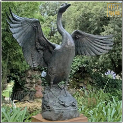 鑄銅關公 室外純銅天鵝鑄造廠