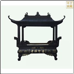 長方形帶蓋銅香爐定制 長方形帶蓋銅香爐定制