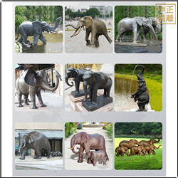 鑄銅關公 景觀純銅大象鑄造廠家