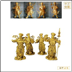 鑄銅關公 四大天王銅佛像制作工廠