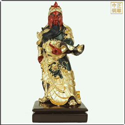 鑄銅關公雕像鑄造 鑄銅關公雕像鑄造