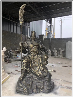 鑄銅關公 鑄銅關公