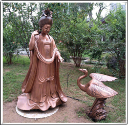 古代美女人物雕塑圖片 古代美女人物雕塑圖片