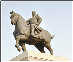 李世民古代人物雕塑現貨 李世民古代人物雕塑現貨