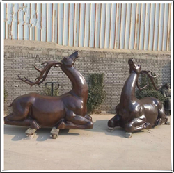 銅鹿動物雕塑 銅鹿動物雕塑