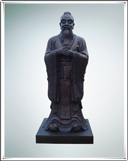 孔子的雕塑 孔子的雕塑