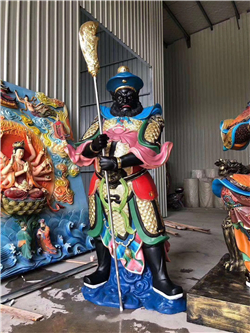 加工彩繪銅關(guān)公 加工彩繪銅關(guān)公