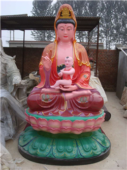 坐式觀音銅雕 坐式觀音銅雕